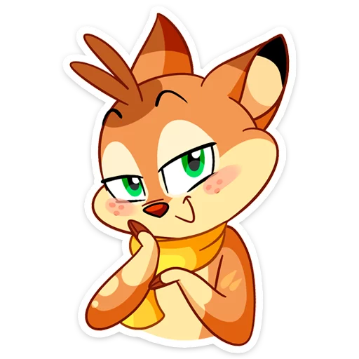 😏 Стикер «Новогодний Лифи» для Telegram