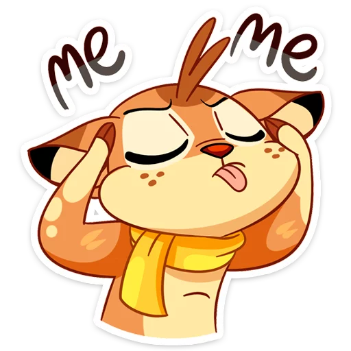 😜 Стикер «Новогодний Лифи» для Telegram