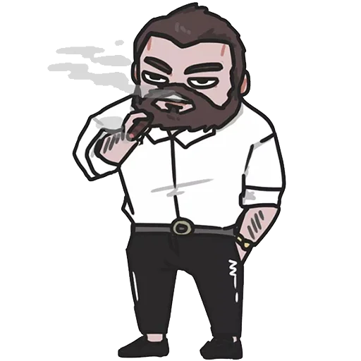 🚬 Стикер «League of Trolls Лига троллей» для Telegram