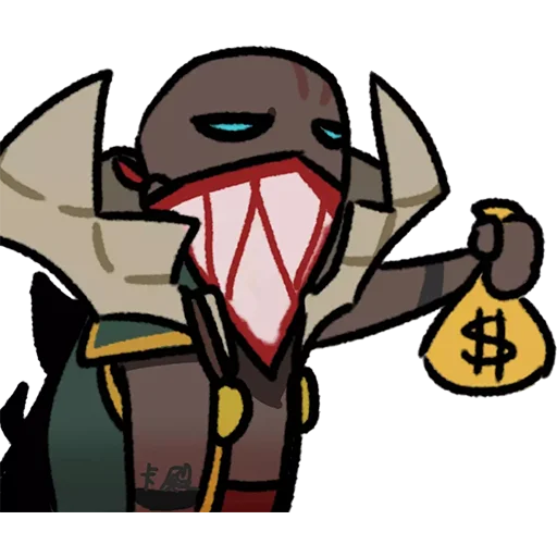 💰 Стикер «League of Trolls Лига троллей» для Telegram