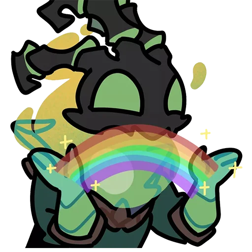 🌈 Стикер «League of Trolls Лига троллей» для Telegram