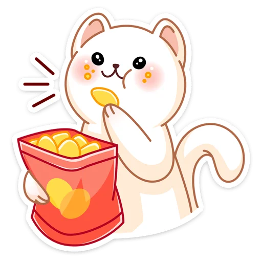 🍟 Стикер «Лия» для Telegram