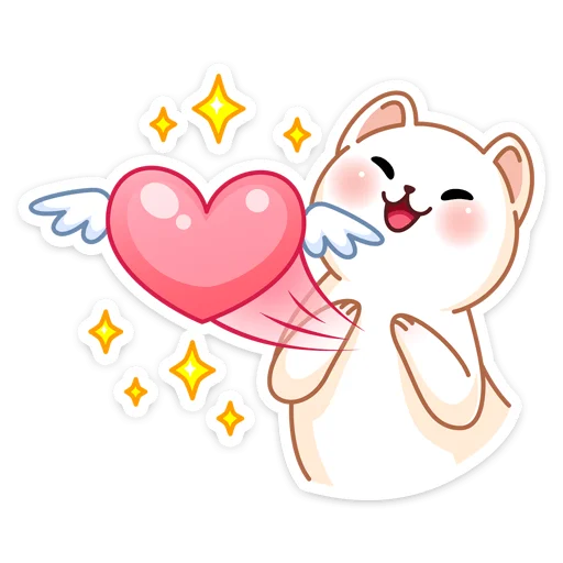 ❤ Стикер «Лия» для Telegram