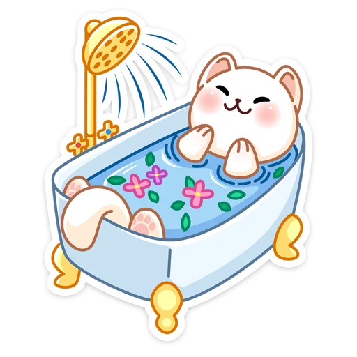 🛀 Стикер «Лия» для Telegram