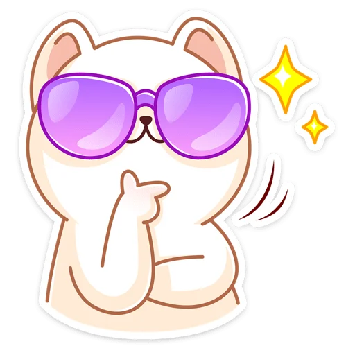 😎 Стикер «Лия» для Telegram