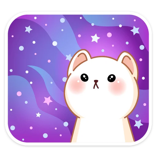 🌃 Стикер «Лия» для Telegram