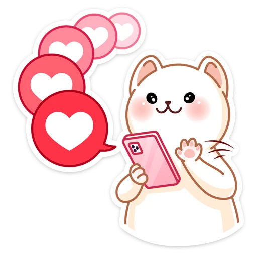😍 Стикер «Лия» для Telegram
