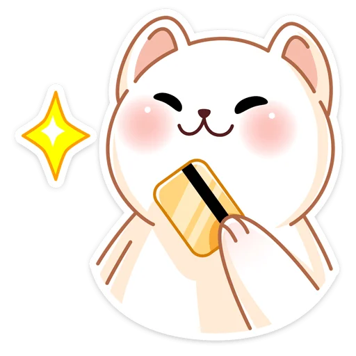 💳 Стикер «Лия» для Telegram