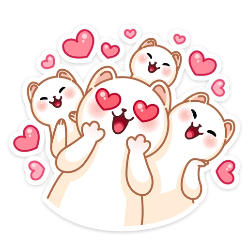 😍 Стикер «Лия» для Telegram