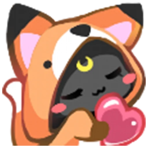 Стикерпак Foxo для Telegram