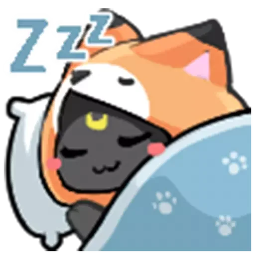 😴 Стикер «Foxo» для Telegram