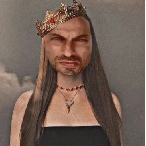 🫒 Стикер «Леди диана» для Telegram