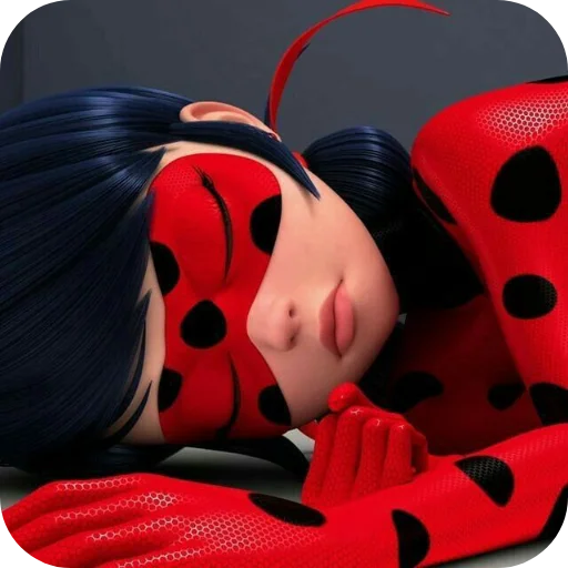 👂 Стикер «Ladybug» для Telegram