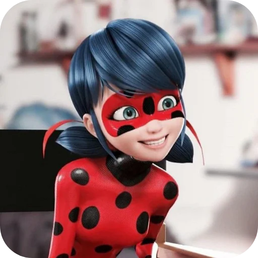 👓 Стикер «Ladybug» для Telegram