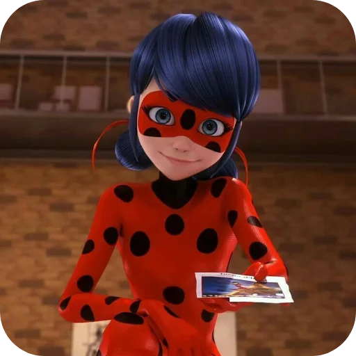 👓 Стикер «Ladybug» для Telegram