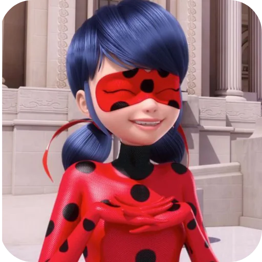 😎 Стикер «Ladybug» для Telegram