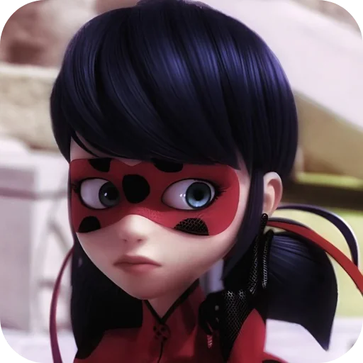 💇 Стикер «Ladybug» для Telegram