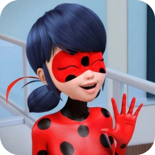 👓 Стикер «Ladybug» для Telegram