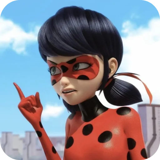 ✋ Стикер «Ladybug» для Telegram