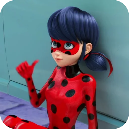 💇 Стикер «Ladybug» для Telegram