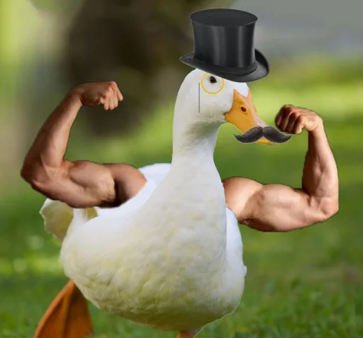 🎩 Стикер «Le Ducc» для Telegram