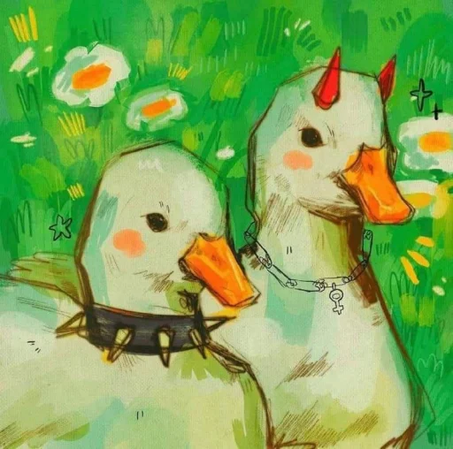 👿 Стикер «Le Ducc» для Telegram