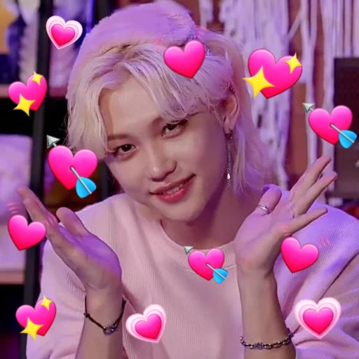 🥰 Стикер «Lee Felix...» для Telegram