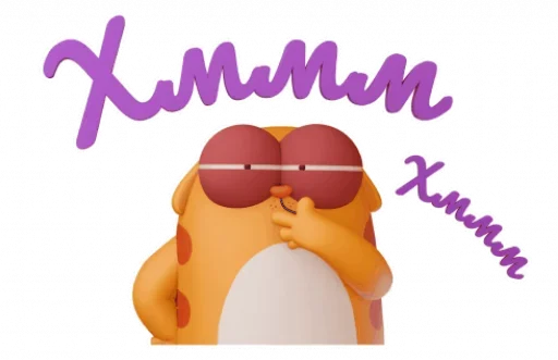 🤔 Стикер «LegCat and Co» для Telegram
