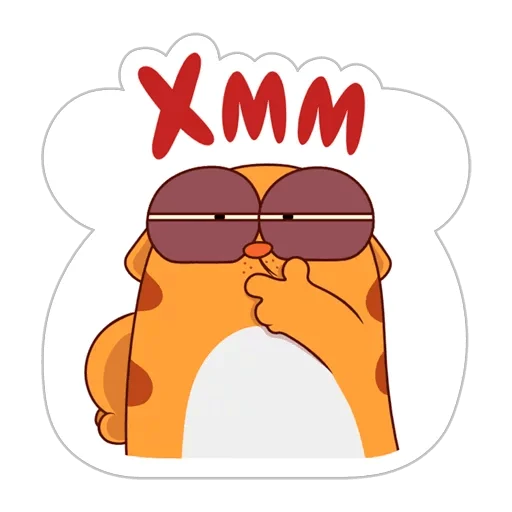 🤔 Стикер «LegCat_macmad» для Telegram