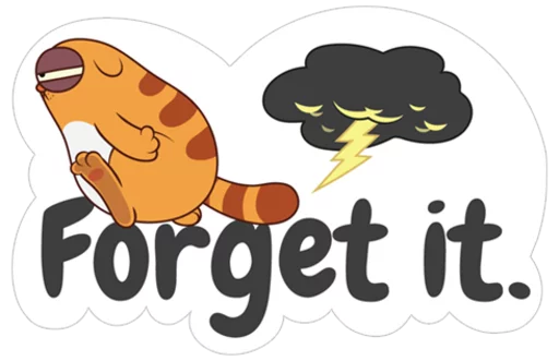 😒 Стикер «Legcat» для Telegram