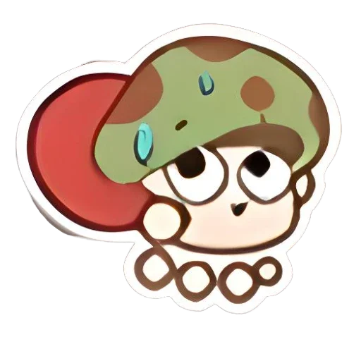 🏃‍♂ Стикер «Legend of Mushroom» для Telegram