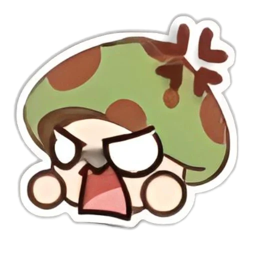 🤬 Стикер «Legend of Mushroom» для Telegram