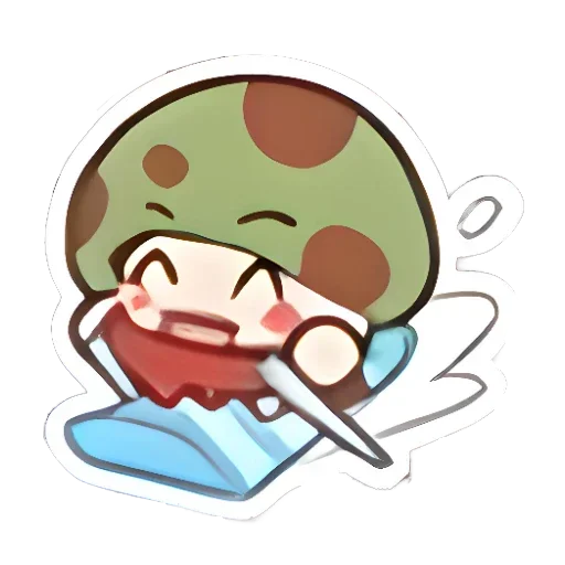 😄 Стикер «Legend of Mushroom» для Telegram