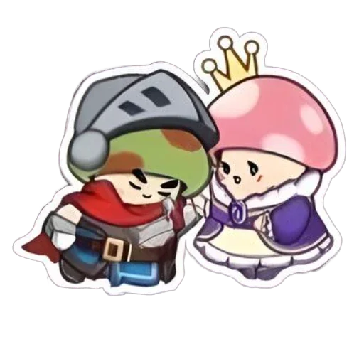 😊 Стикер «Legend of Mushroom» для Telegram