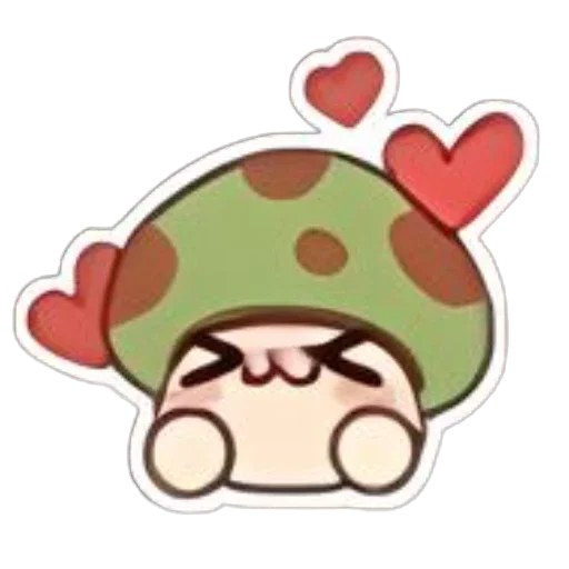 🥰 Стикер «Legend of Mushroom» для Telegram