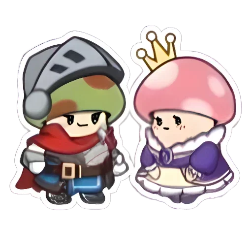 ☺ Стикер «Legend of Mushroom» для Telegram