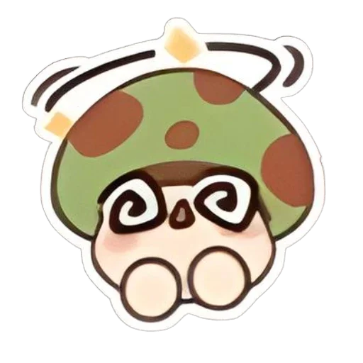 😵 Стикер «Legend of Mushroom» для Telegram