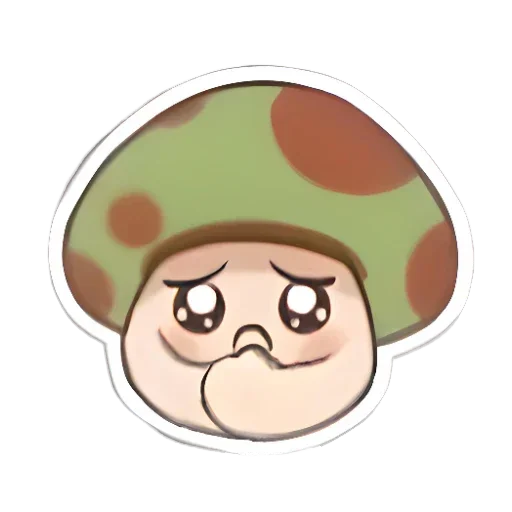 🥺 Стикер «Legend of Mushroom» для Telegram