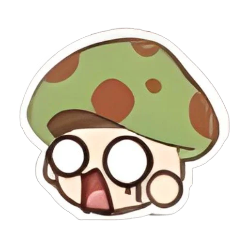 😱 Стикер «Legend of Mushroom» для Telegram