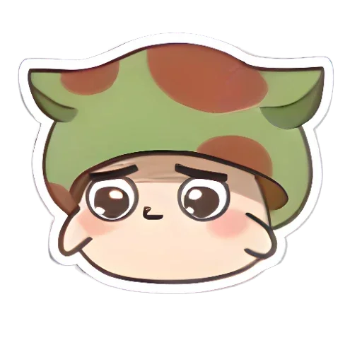 🥺 Стикер «Legend of Mushroom» для Telegram