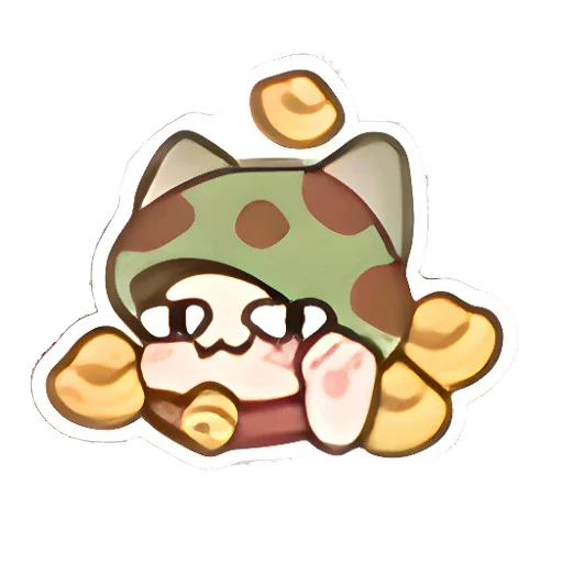 🙃 Стикер «Legend of Mushroom» для Telegram