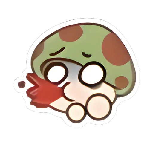 😤 Стикер «Legend of Mushroom» для Telegram
