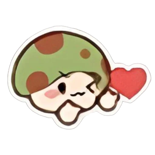 😘 Стикер «Legend of Mushroom» для Telegram