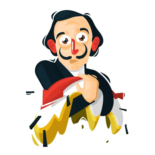 😳 Стикер «LegendsOfArtEng» для Telegram
