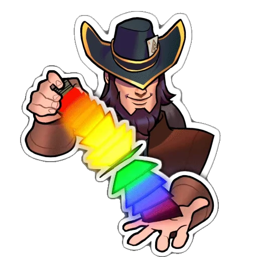🏳️‍🌈 Стикер «Legends Of Runeterra 2» для Telegram