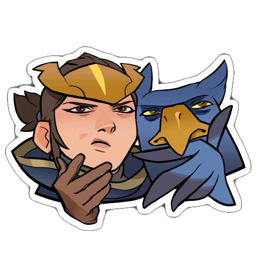 🤔 Стикер «Legends Of Runeterra 2» для Telegram