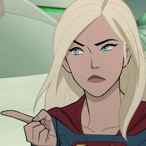 🦸‍♀ Стикер «Supergirl ‍» для Telegram