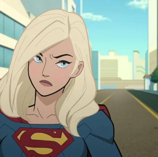 🦸‍♀ Стикер «Supergirl ‍» для Telegram