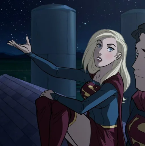 🦸‍♀ Стикер «Supergirl ‍» для Telegram