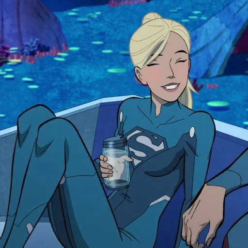 🦸‍♀ Стикер «Supergirl ‍» для Telegram